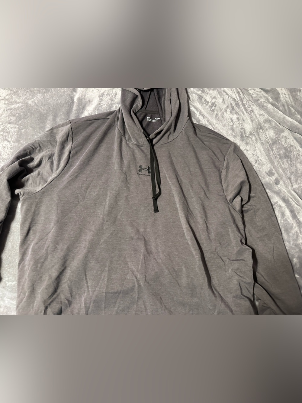 Under Armour Womens Charcoal Hooded Performance Pullover